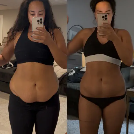Jacqueline's 3 Month Transformation